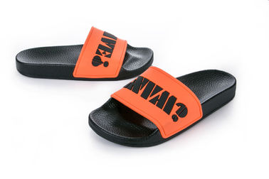 Outdoor Men'S Open Toe Slippers Anti Skidding Slides Slippers PU Material